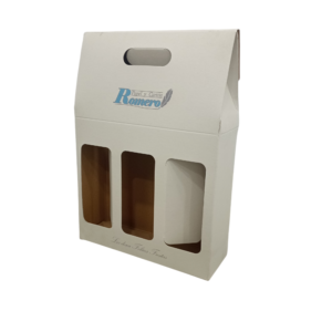 CAJA PARA 3 BOTELLAS DE VINO